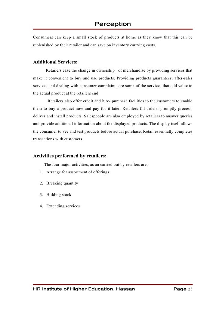 Review of literature on customer satisfaction in big bazaar